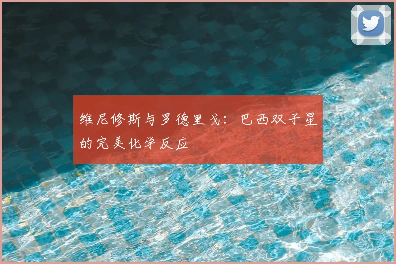 维尼修斯与罗德里戈：巴西双子星的完美化学反应